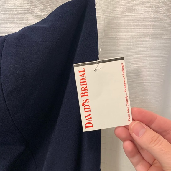 NWT One Shoulder Jersey Sheath Dress w/ Cutouts - Picture 5 of 5